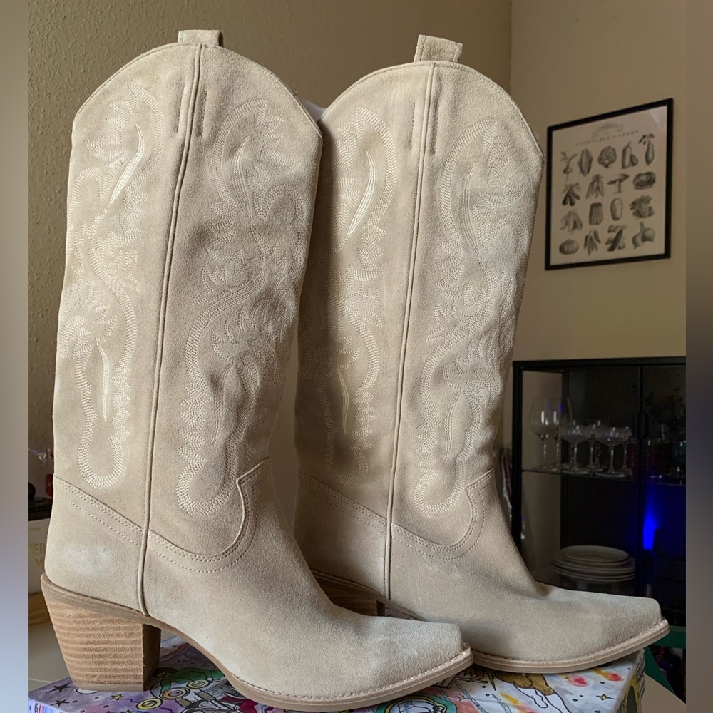 Jeffery Campbell DAGGET Western Boots, Size 9.5 (Women)